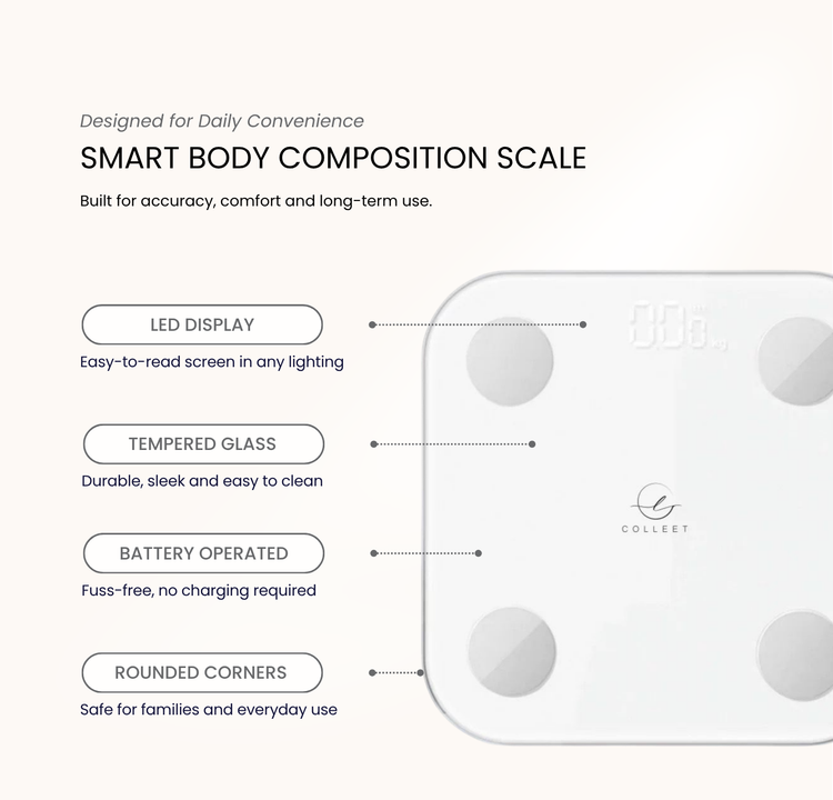 Smart Body Composition Scale (Digital Weighing)